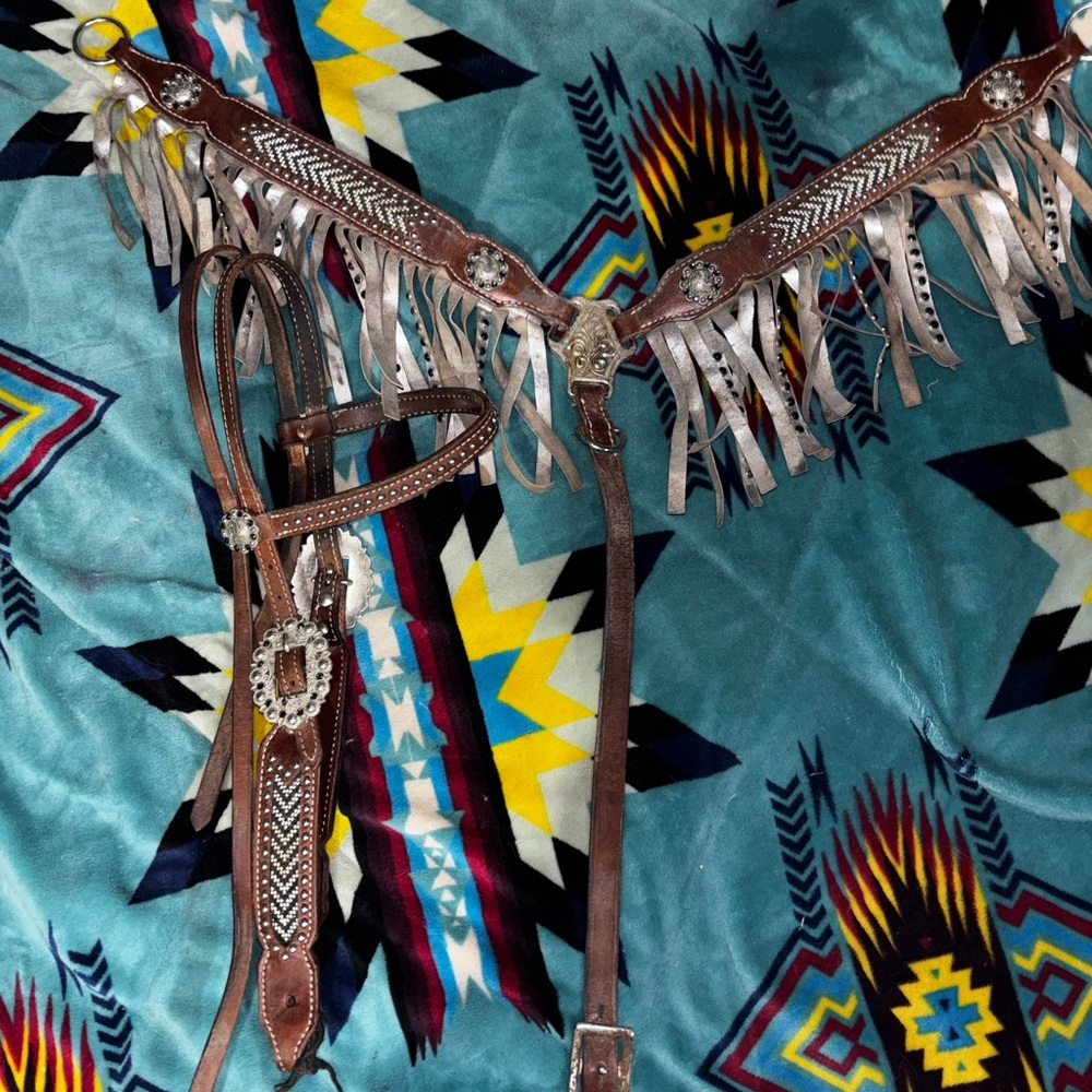 Breast Collar Headstall set